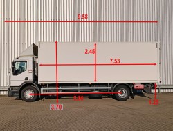 Renault D 19.380 Retarder, Airco, 19t. environmental zone accessible! TT 4773