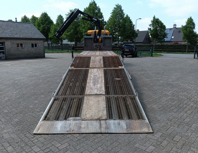 MAN TGS 35.360 8x2 - Hiab 16 TM Crane, Machine transporter, Loading ramp, recovery truck 6,2 T. winch TT 4832