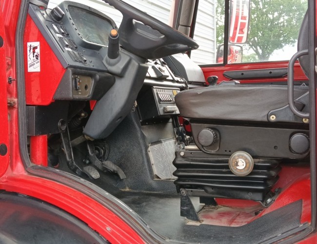 Mercedes-Benz Unimog U 5000 4x4 - (type 437.4) 4000 ltr -Wich -Feuerwehr Doppelkabine,Uberrollkafig - Rosenbauer - Expeditievoertuig, Camper TT 4836