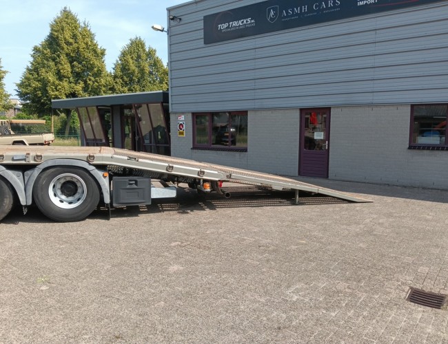 MAN TGS 35.360 8x2 - Fassi 23TM Crane, Machine transporter, Loading ramp, recovery truck 6.2T. winch TT 4842