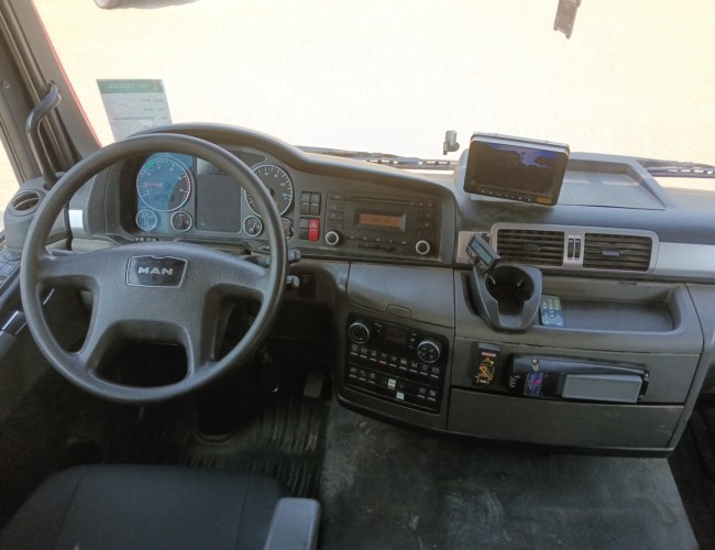 MAN TGS 35.360 8x2 - Fassi 23TM Kraan, Machine transporter, Oprijwagen, afsleepwagen 6.2T. lier TT 4842