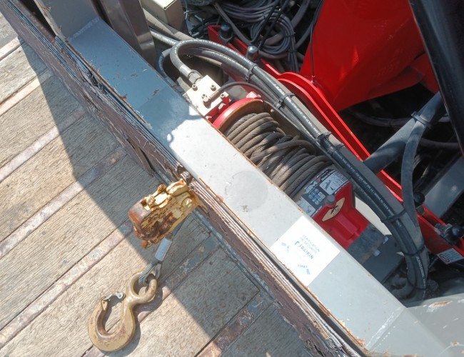 MAN TGS 35.360 8x2 - Fassi 23TM Kraan, Machine transporter, Oprijwagen, afsleepwagen 6.2T. lier TT 4842