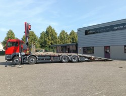 MAN TGS 35.360 8x2 - Fassi 23TM Kraan, Machine transporter, Oprijwagen, afsleepwagen 6.2T. lier TT 4842