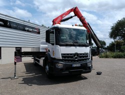Mercedes-Benz Arocs 1830 Fassi 17TM Kraan, Crane, Kran - Afstandsbediening TT 4844