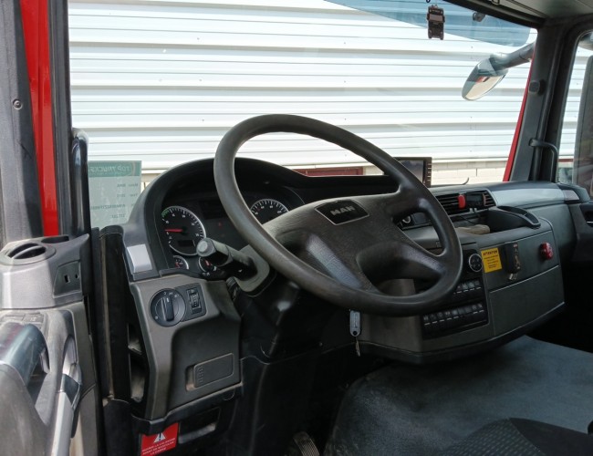 MAN TGS 35.360 8x2 - Fassi 23TM Kraan, Machine transporter, Oprijwagen, afsleepwagen 6.2T. lier TT 4849
