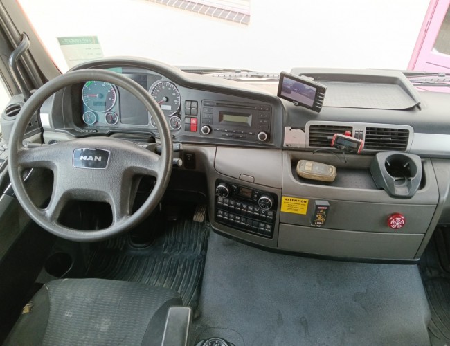 MAN TGS 35.360 8x2 - Fassi 23TM Kraan, Machine transporter, Oprijwagen, afsleepwagen 6.2T. lier TT 4849