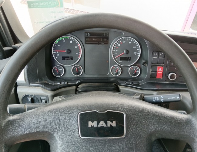 MAN TGS 35.360 8x2 - Fassi 23TM Kraan, Crane, Machine transporter, Oprijwagen, Loading ramp, Tow truck 6.2T. Winch TT 4849