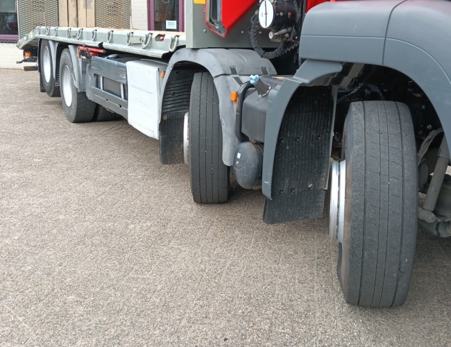 MAN TGS 35.360 8x2 - Fassi 23TM Kraan, Crane, Machine transporter, Oprijwagen, Loading ramp, Tow truck 6.2T. Winch TT 4849