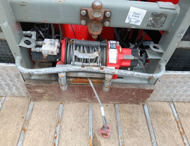 MAN TGS 35.360 8x2 - Fassi 23TM Kraan, Machine transporter, Oprijwagen, afsleepwagen 6.2T. lier TT 4849