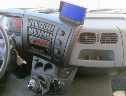 Renault D 210.12 Carrier Supra 850 MT, 2 Verdampers, Diepvries -30,  DHollandia Laadklep, LDW, Loadlift TT 4850