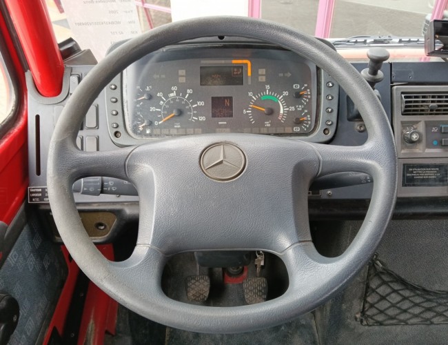 Unimog U 5000 Mercedes Benz -4x4 - (type 437.4) 4000 ltr -Lier, Winch -Feuerwehr Doppelkabine,Uberrollkafig - Camiva TT 4853