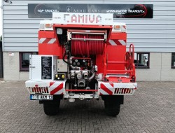 Unimog U 5000 Mercedes Benz -4x4 - (type 437.4) 4000 ltr -Wich -Feuerwehr Doppelkabine,Uberrollkafig - Camivar - Expeditievoertuig, Camper TT 4853