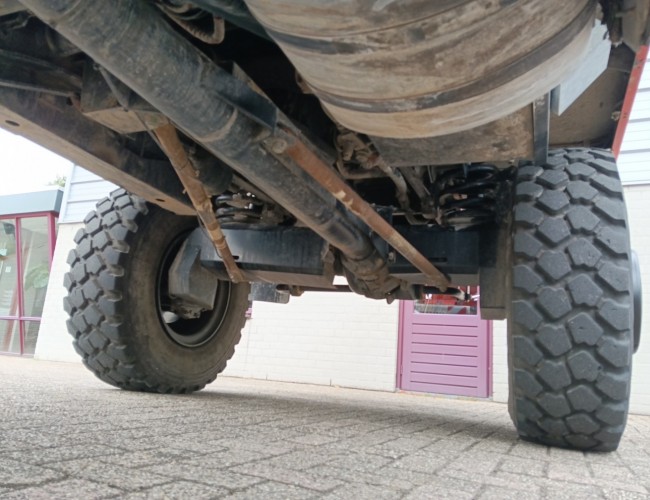 Unimog U 5000 Mercedes Benz -4x4 - (type 437.4) 4000 ltr -Wich -Feuerwehr Doppelkabine,Uberrollkafig - Camivar - Expeditievoertuig, Camper TT 4853