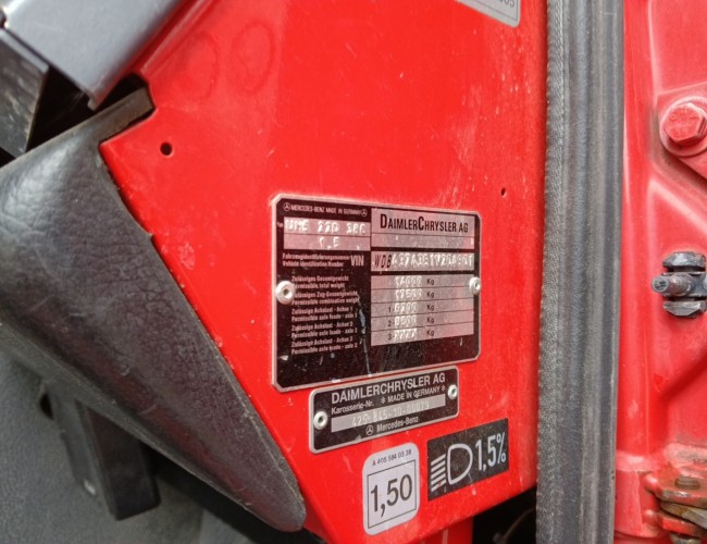 Unimog U 5000 Mercedes Benz -4x4 - (type 437.4) 4000 ltr -Wich -Feuerwehr Doppelkabine,Uberrollkafig - Camivar - Expeditievoertuig, Camper TT 4853