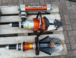 Holmatro Set hydraulisch redgereedschap Knipschaar, Spreider, Telescopische ram, Duo pompgroep TT 4858