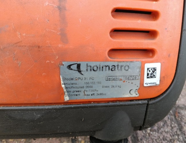 Holmatro Set hydraulisch redgereedschap Shears, Spreader, Telescopic ram, Duo pump TT 4859