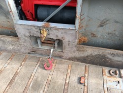 MAN TGS 35.360 8x2 - Machine transporter, loading ramp, tow truck 6.2T. winch TT 4860