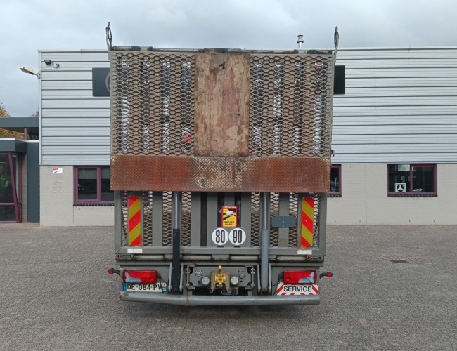 MAN TGS 35.360 8x2 - Machine transporter, loading ramp, tow truck 6.2T. winch TT 4860