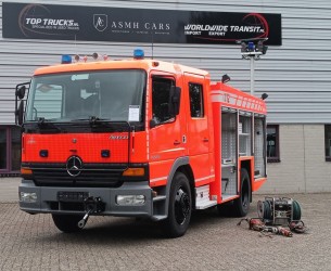 Mercedes-Benz Atego 1225 Rescue, Fire - Brandweer , Crewcab, Double cabin, Rescue set, Holmatro TT 4863