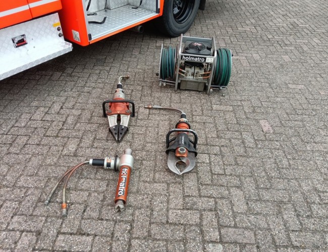 Mercedes-Benz Atego 1225 Rescue, Fire - Brandweer , Crewcab, Double cabin, Rescue set, Holmatro TT 4863