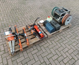 Holmatro DPU61P25 Hydraulische groep Rescue Equipment, Hydro Unit, Rescue Kit, Cutting Shears, Spreading Shears TT 4865