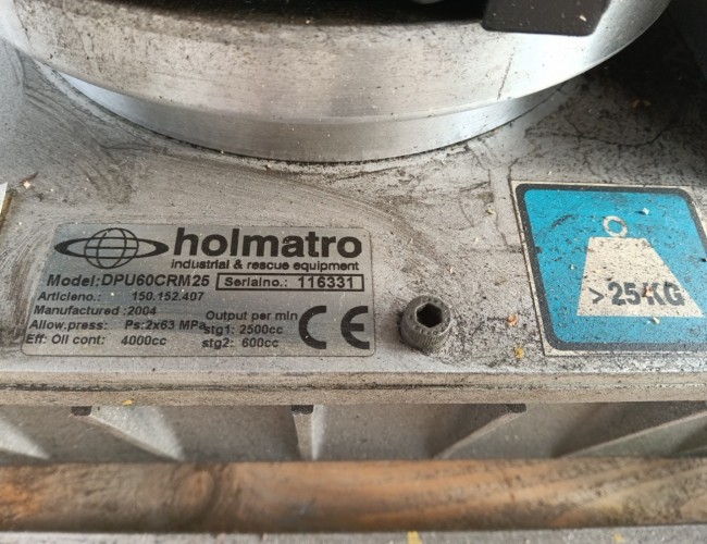 Holmatro DPU60CRM25 Bevrijdingsunit Bevrijdingsaperatuur, Hydro Unit, Reddingsset, Knipschaar, Spreidschaar TT 4866
