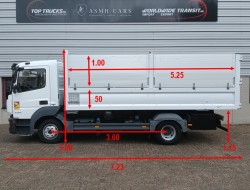 Mercedes-Benz Atego 1023 Kipper, Tipper, 2 compartments, Air conditioning TT 4869