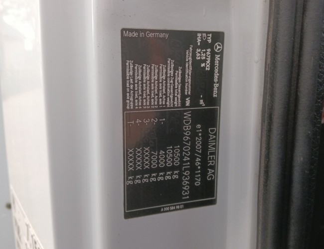 Mercedes-Benz Atego 1023 Kipper, 2 compartimenten, Airco TT 4869