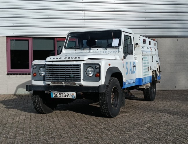 Land Rover Defender 130 4x4 -2.4 TD - Pickup, vacuum, high-pressure pump, sewer, suction truck TT 4880