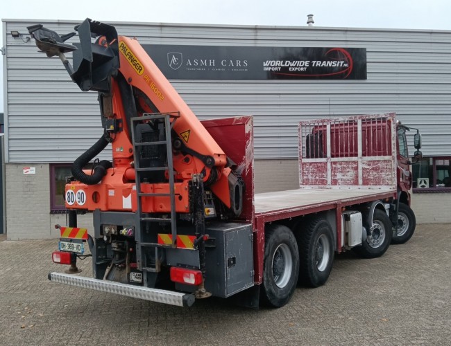 DAF CF 510 FAD 8x4 - Palfinger 16TM Kraan, Crane, New Engine -Retarder -Hubreduction -Airco TT 4881