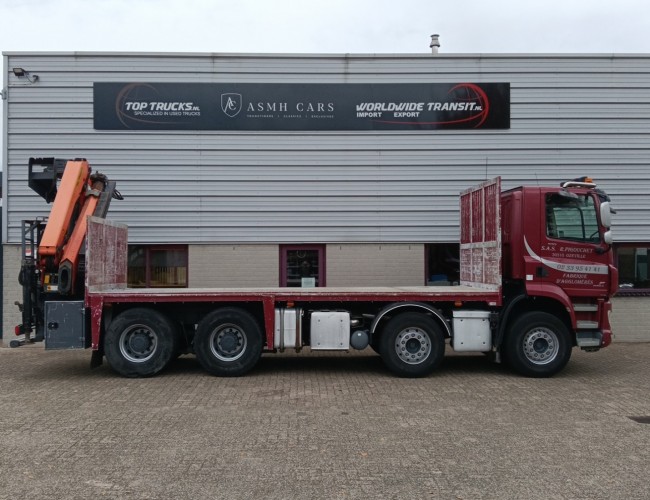 DAF CF 510 FAD 8x4 - Palfinger 16TM Kraan, Nieuwe motor!! -Retarder -Hubreduction -Airco TT 4881