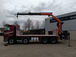 DAF CF 510 FAD 8x4 - Palfinger 16TM Kraan, Nieuwe motor!! -Retarder -Hubreduction -Airco TT 4881