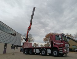DAF CF 510 FAD 8x4 - Palfinger 16TM Kraan, Nieuwe motor!! -Retarder -Hubreduction -Airco TT 4881