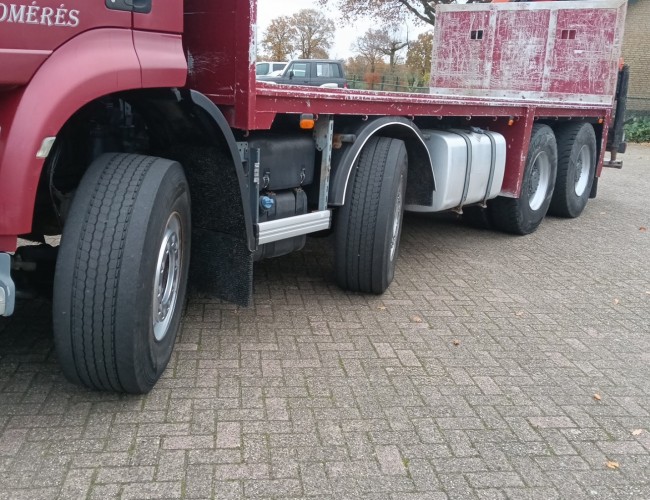 DAF CF 510 FAD 8x4 - Palfinger 16TM Kraan, Nieuwe motor!! -Retarder -Hubreduction -Airco TT 4881