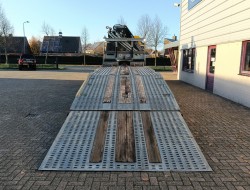 MAN TGS 35.420 8x2 - Fassi 29TM Crane, Machine transporter, Loading ramp, Tow truck 7.2T. Winch TT 4882