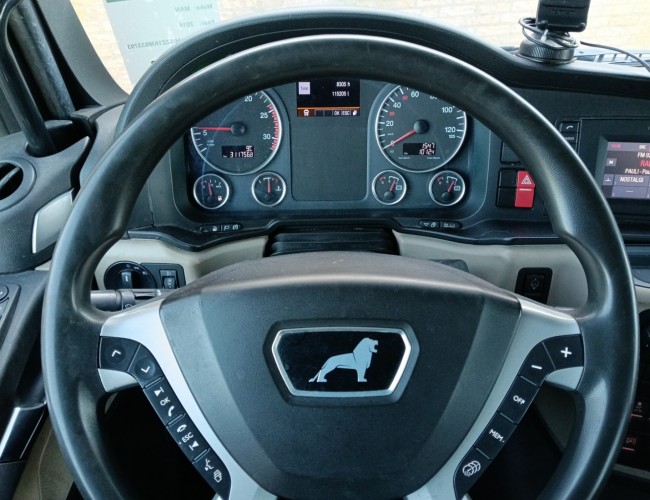 MAN TGS 35.420 8x2 - Fassi 29TM Kraan, Machine transporter, Oprijwagen, afsleepwagen 7.2T. lier TT 4882