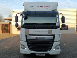 DAF FA CF 260 DHollandia Laadklep, Loadlift 2.000 kg, Schuifkap, Smart tacho TT 4885