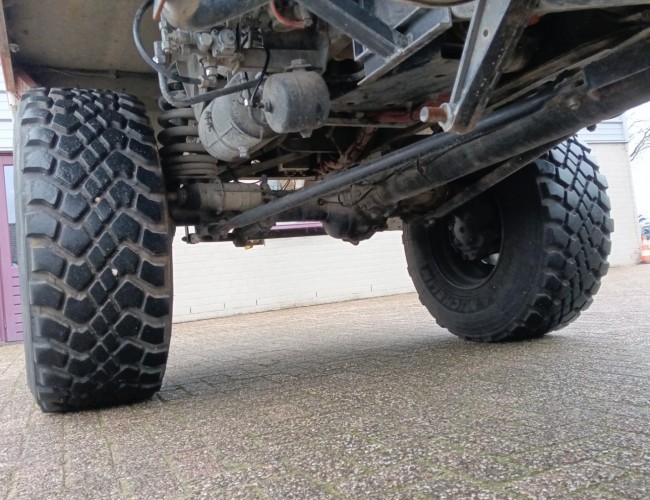 Unimog U 5000 Mercedes Benz -4x4 - (type 437.4) 4000 ltr -Wich -Feuerwehr Doppelkabine,Uberrollkafig - Camivar - Expeditievoertuig, Camper TT 4890