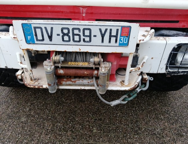 Unimog U 5000 Mercedes Benz -4x4 - (type 437.4) 4000 ltr -Wich -Feuerwehr Doppelkabine,Uberrollkafig - Camivar - Expeditievoertuig, Camper TT 4890