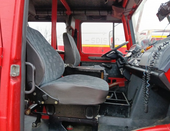 Unimog U 5000 Mercedes Benz -4x4 - (type 437.4) 4000 ltr -Wich -Feuerwehr Doppelkabine,Uberrollkafig - Camivar - Expeditievoertuig, Camper TT 4890