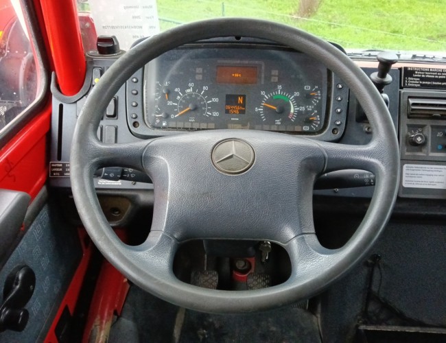 Unimog U 5000 Mercedes Benz -4x4 - (type 437.4) 4000 ltr -Lier, Winch -Feuerwehr Doppelkabine,Uberrollkafig - Camiva TT 4890