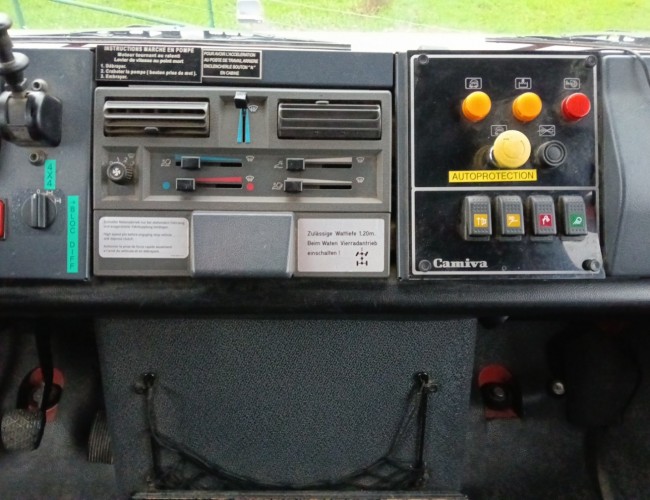 Unimog U 5000 Mercedes Benz -4x4 - (type 437.4) 4000 ltr -Lier, Winch -Feuerwehr Doppelkabine,Uberrollkafig - Camiva TT 4890