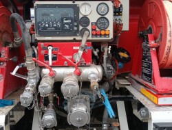 Unimog U 5000 Mercedes Benz -4x4 - (type 437.4) 4000 ltr -Wich -Feuerwehr Doppelkabine,Uberrollkafig - Camivar - Expeditievoertuig, Camper TT 4890