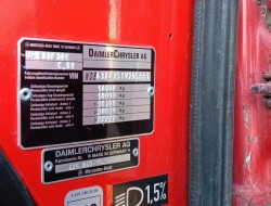 Unimog U 5000 Mercedes Benz -4x4 - (type 437.4) 4000 ltr -Wich -Feuerwehr Doppelkabine,Uberrollkafig - Camivar - Expeditievoertuig, Camper TT 4891